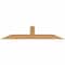 Ekena Millwork Portland Smooth Timber Gable Bracket, Western Red Cedar, 48"W x 10"H x 3 1/2"D x 3 1/2"F, 5/12 Pitch GBW048X10X0404POR00SWR - alternate 1